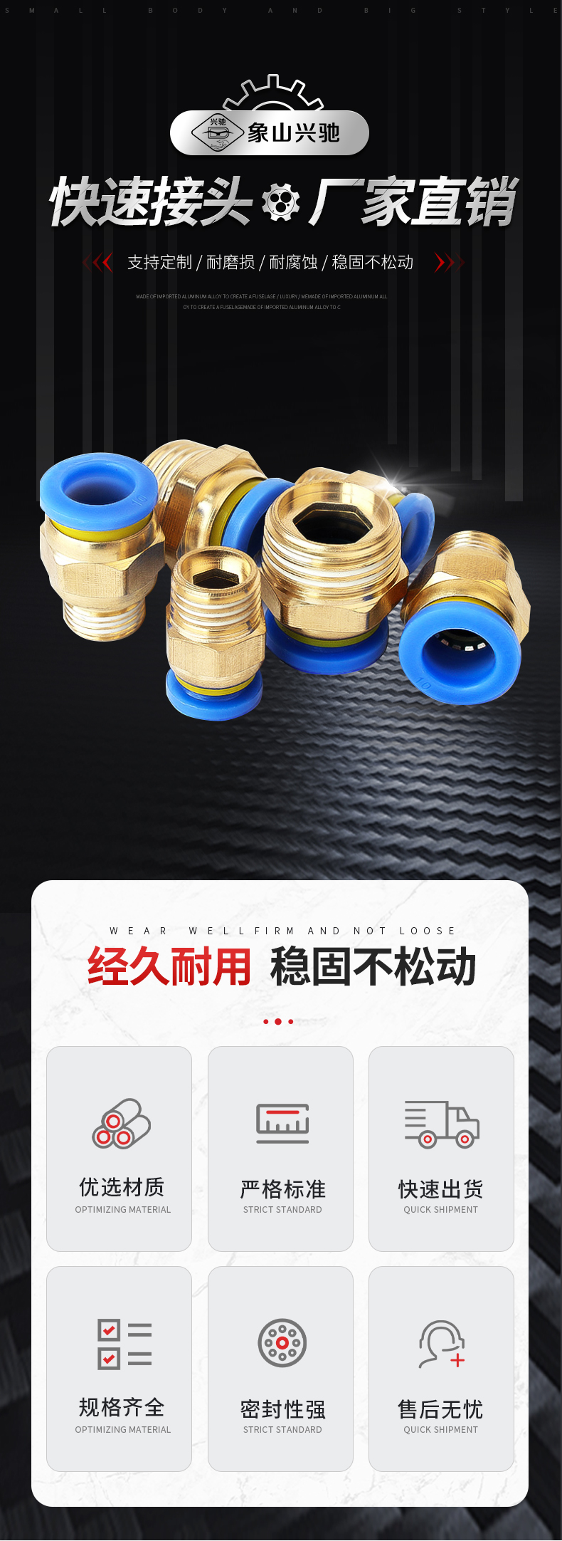 不銹鋼液壓接頭進貨價格表