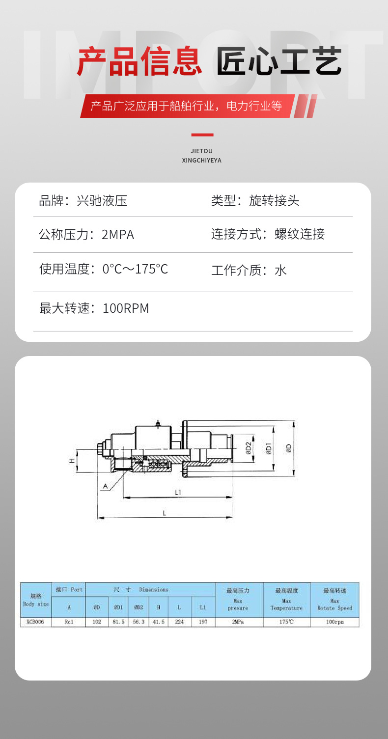 氣動高速旋轉接頭價格